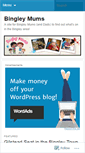 Mobile Screenshot of bingleymums.com
